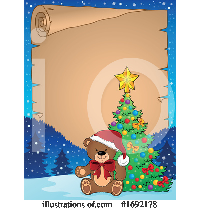 Royalty-Free (RF) Teddy Bear Clipart Illustration by visekart - Stock Sample #1692178