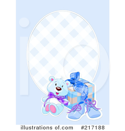 Royalty-Free (RF) Teddy Bear Clipart Illustration by Pushkin - Stock Sample #217188