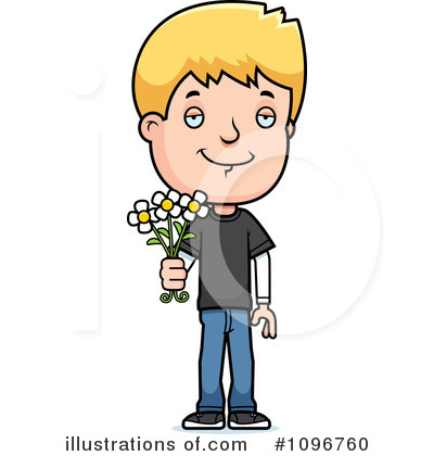 Teen Boy Clipart #1096760 by Cory Thoman