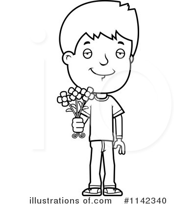Royalty-Free (RF) Teen Boy Clipart Illustration by Cory Thoman - Stock Sample #1142340
