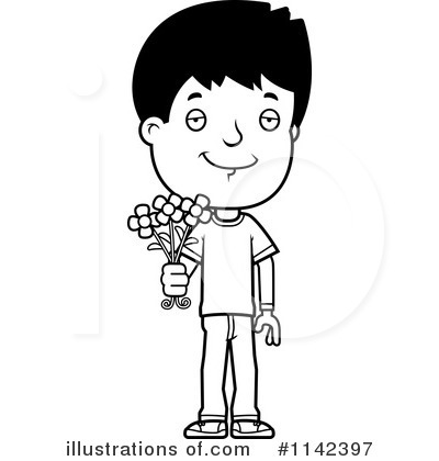 Royalty-Free (RF) Teen Boy Clipart Illustration by Cory Thoman - Stock Sample #1142397