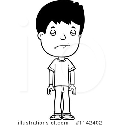 Royalty-Free (RF) Teen Boy Clipart Illustration by Cory Thoman - Stock Sample #1142402