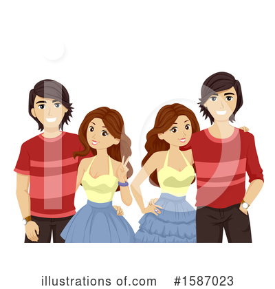 Royalty-Free (RF) Teen Clipart Illustration by BNP Design Studio - Stock Sample #1587023