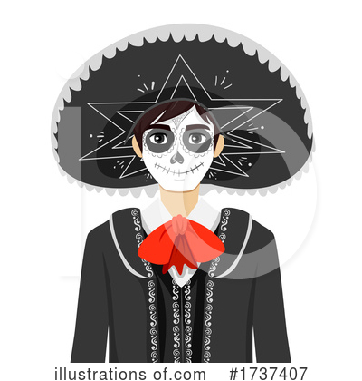 Day Of The Dead Clipart #1737407 by BNP Design Studio