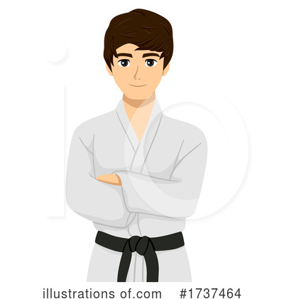 Karate Clipart #1737464 by BNP Design Studio