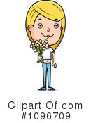 Teen Girl Clipart #1096709 by Cory Thoman