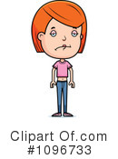 Teen Girl Clipart #1096733 by Cory Thoman