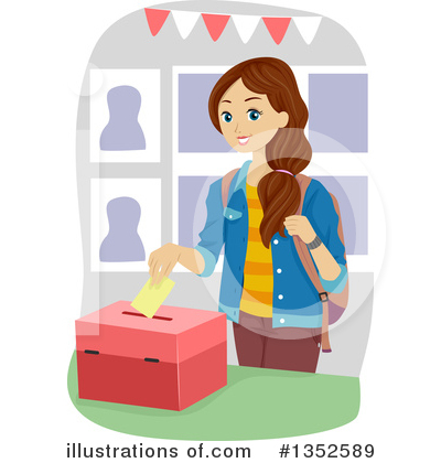 Royalty-Free (RF) Teen Girl Clipart Illustration by BNP Design Studio - Stock Sample #1352589