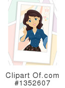 Teen Girl Clipart #1352607 by BNP Design Studio