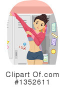 Teen Girl Clipart #1352611 by BNP Design Studio