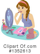 Teen Girl Clipart #1352613 by BNP Design Studio