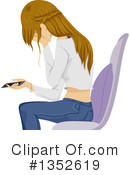 Teen Girl Clipart #1352619 by BNP Design Studio