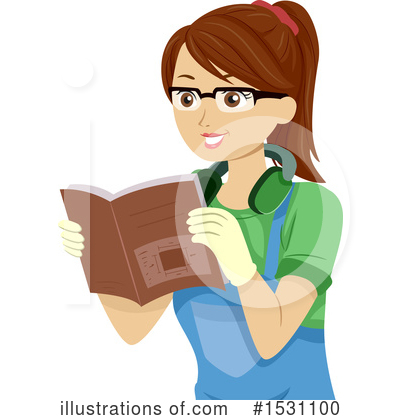 Royalty-Free (RF) Teen Girl Clipart Illustration by BNP Design Studio - Stock Sample #1531100
