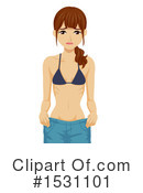 Teen Girl Clipart #1531101 by BNP Design Studio