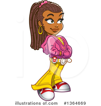 Royalty-Free (RF) Teenager Clipart Illustration by Clip Art Mascots - Stock Sample #1364669