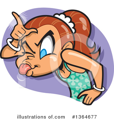 Girl Clipart #1364677 by Clip Art Mascots