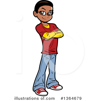 Boy Clipart #1364679 by Clip Art Mascots