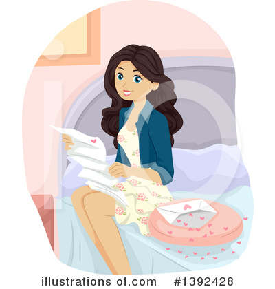 Love Letter Clipart #1392428 by BNP Design Studio