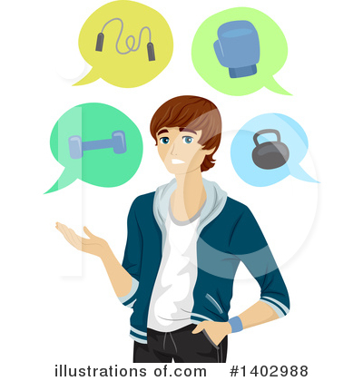 Royalty-Free (RF) Teenager Clipart Illustration by BNP Design Studio - Stock Sample #1402988