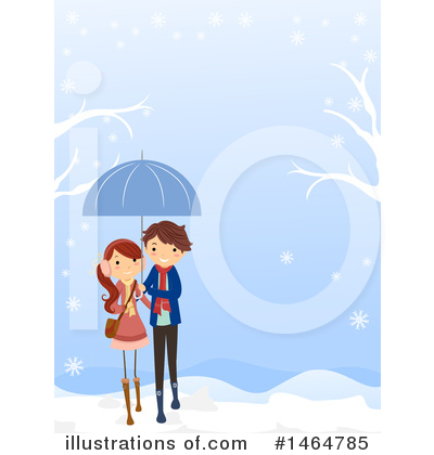 Snowing Clipart #1464785 by BNP Design Studio