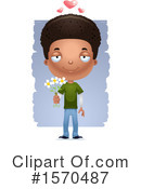 Teenager Clipart #1570487 by Cory Thoman
