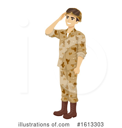 Soldier Clipart #1613303 by BNP Design Studio