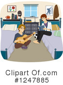 Teenagers Clipart #1247885 by BNP Design Studio