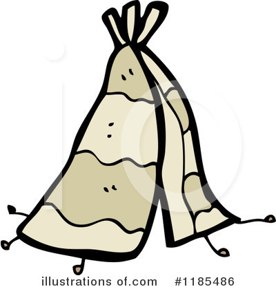 Teepee Clipart #1185486 by lineartestpilot