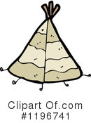Teepee Clipart #1196741 by lineartestpilot