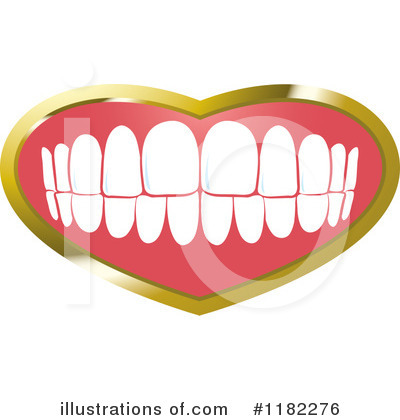 Royalty-Free (RF) Teeth Clipart Illustration by Lal Perera - Stock Sample #1182276