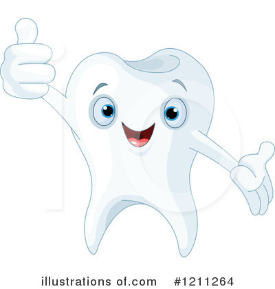 Royalty-Free (RF) Teeth Clipart Illustration by Pushkin - Stock Sample #1211264