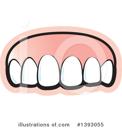 Royalty-Free (RF) Teeth Clipart Illustration by Lal Perera - Stock Sample #1393055