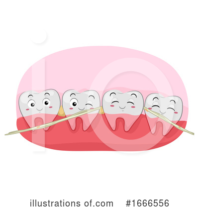 Royalty-Free (RF) Teeth Clipart Illustration by BNP Design Studio - Stock Sample #1666556