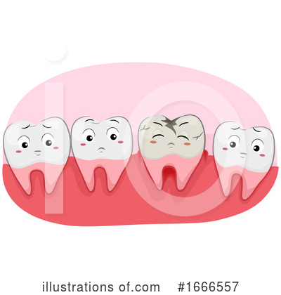 Royalty-Free (RF) Teeth Clipart Illustration by BNP Design Studio - Stock Sample #1666557