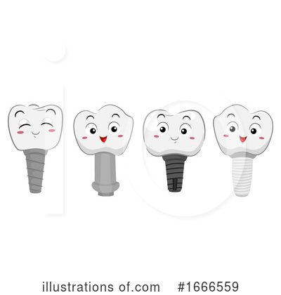 Royalty-Free (RF) Teeth Clipart Illustration by BNP Design Studio - Stock Sample #1666559