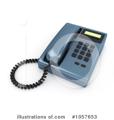 Royalty-Free (RF) Telephone Clipart Illustration by BNP Design Studio - Stock Sample #1057653