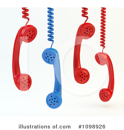Royalty-Free (RF) Telephone Clipart Illustration by Mopic - Stock Sample #1098926