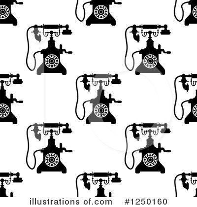 Royalty-Free (RF) Telephone Clipart Illustration by Vector Tradition SM - Stock Sample #1250160