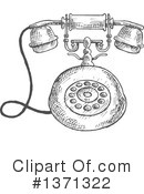 Telephone Clipart #1371322 by Vector Tradition SM