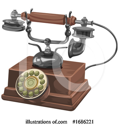 Royalty-Free (RF) Telephone Clipart Illustration by Morphart Creations - Stock Sample #1686221