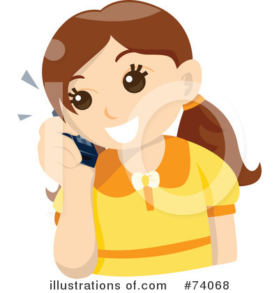 Royalty-Free (RF) Telephone Clipart Illustration by BNP Design Studio - Stock Sample #74068
