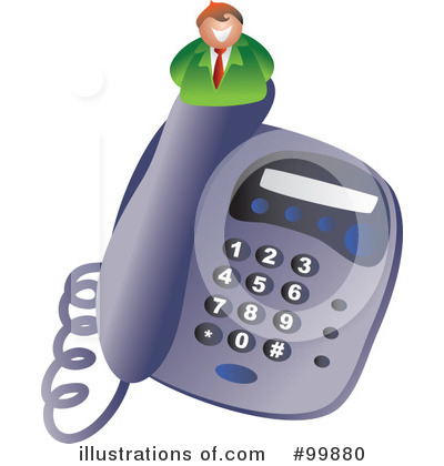 Royalty-Free (RF) Telephone Clipart Illustration by Prawny - Stock Sample #99880