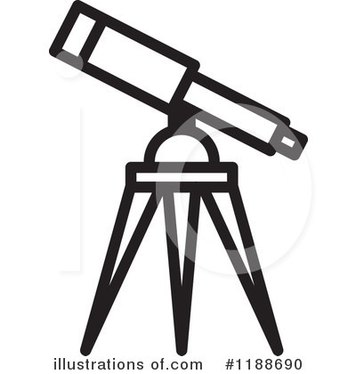 Royalty-Free (RF) Telescope Clipart Illustration by Lal Perera - Stock Sample #1188690