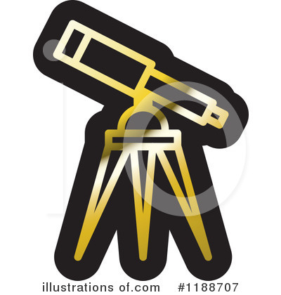 Royalty-Free (RF) Telescope Clipart Illustration by Lal Perera - Stock Sample #1188707