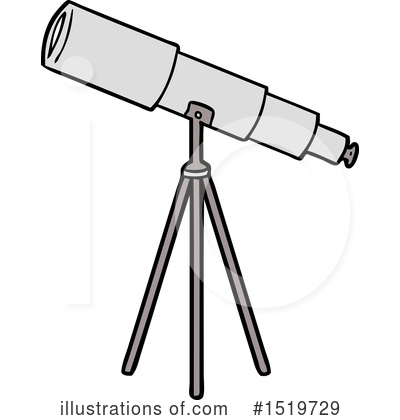 Royalty-Free (RF) Telescope Clipart Illustration by lineartestpilot - Stock Sample #1519729