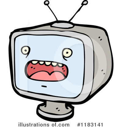 Television Clipart #1183141 by lineartestpilot