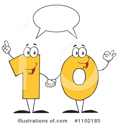 Ten Clipart #1102185 by Hit Toon