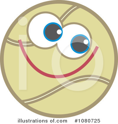Royalty-Free (RF) Tennis Ball Clipart Illustration by Prawny - Stock Sample #1080725