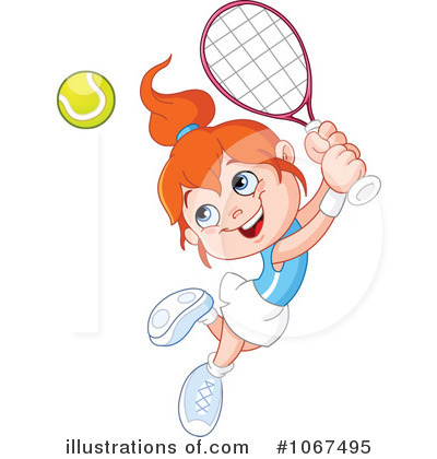 Royalty-Free (RF) Tennis Clipart Illustration by yayayoyo - Stock Sample #1067495