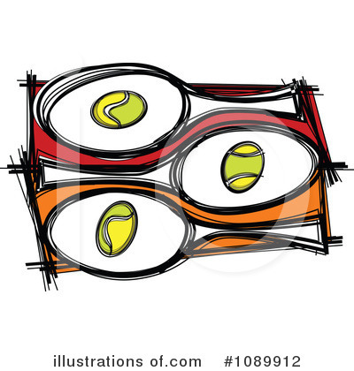 Tennis Clipart #1089912 by Chromaco